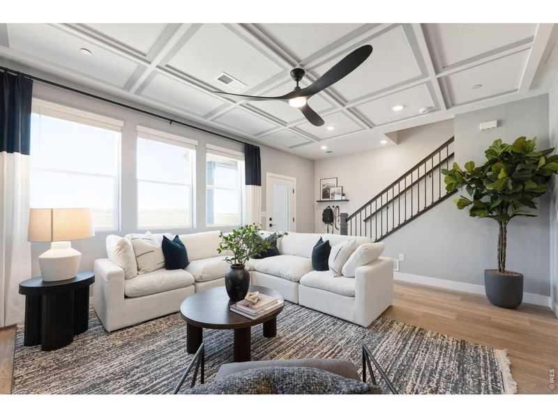 Furnished interior view inside a new home in , Fort Collins (Image 12).