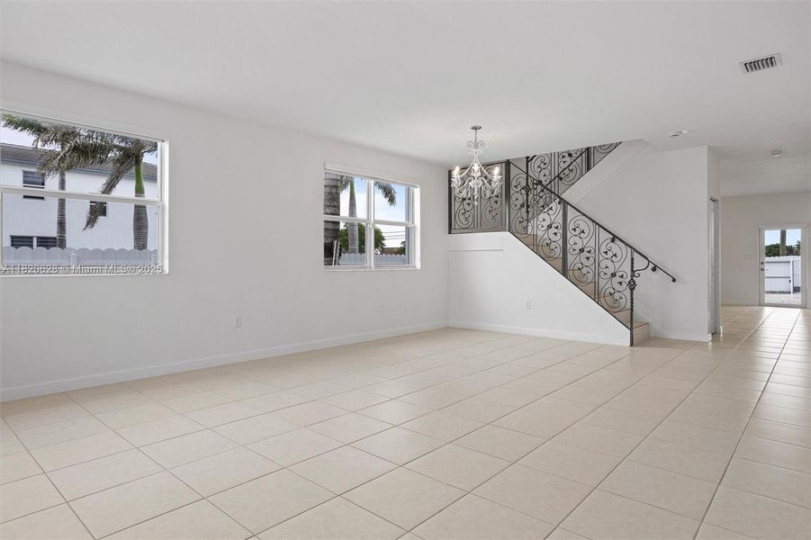 Spacious, unfurnished interior of a new home in , Miami (Image 31).