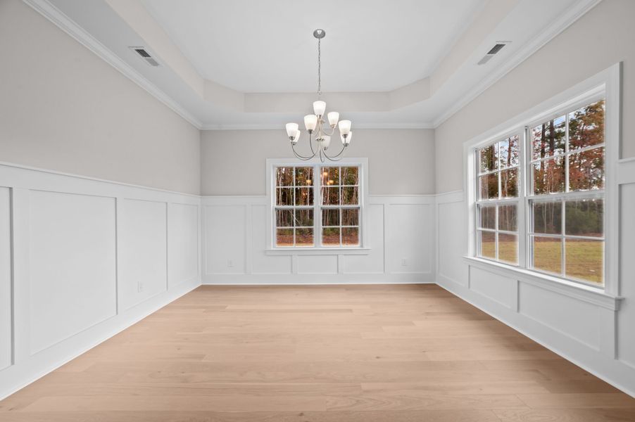 Spacious, unfurnished interior of a new home in The Preserve at Langston, Winterville (Image 30). Spacious, unfurnished interior of a new home in The Preserve at Langston, Winterville (Image 30).