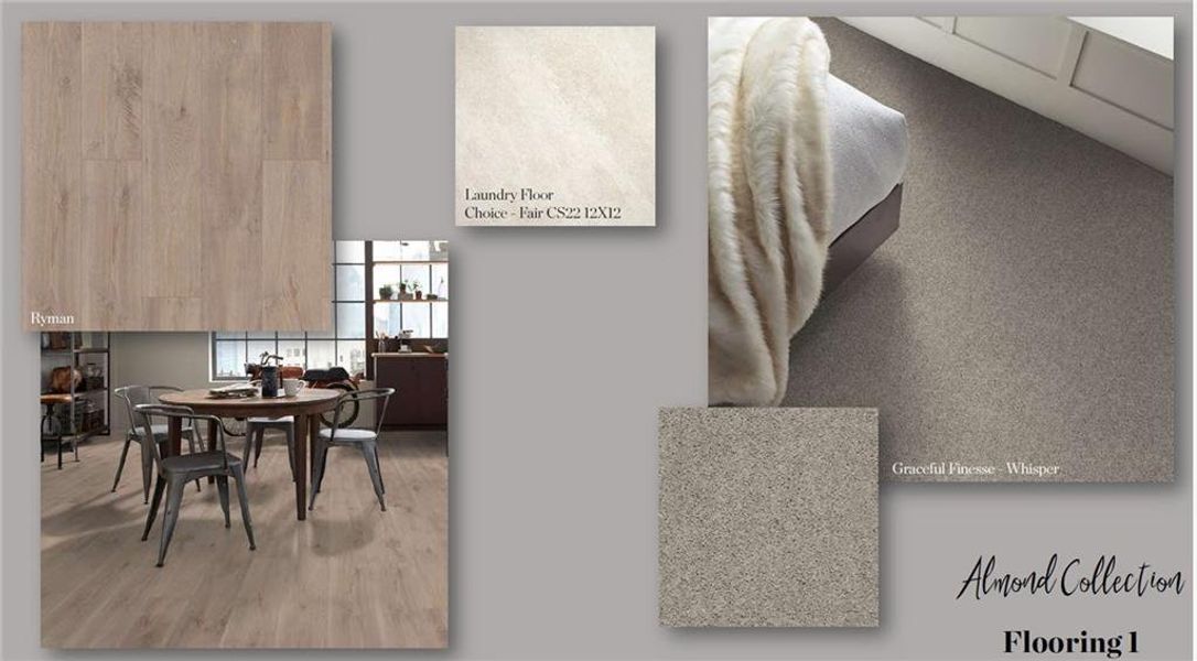 Sample of building materials used in homes in IveyBrooke, Alpharetta (Image 30).