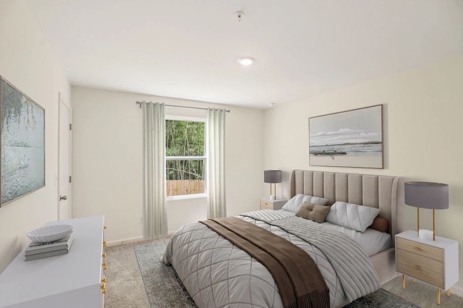 Representative furnished interior of a home built from the Triton by Starlight Homes in Kendall Grove, McDonough (Image 10).