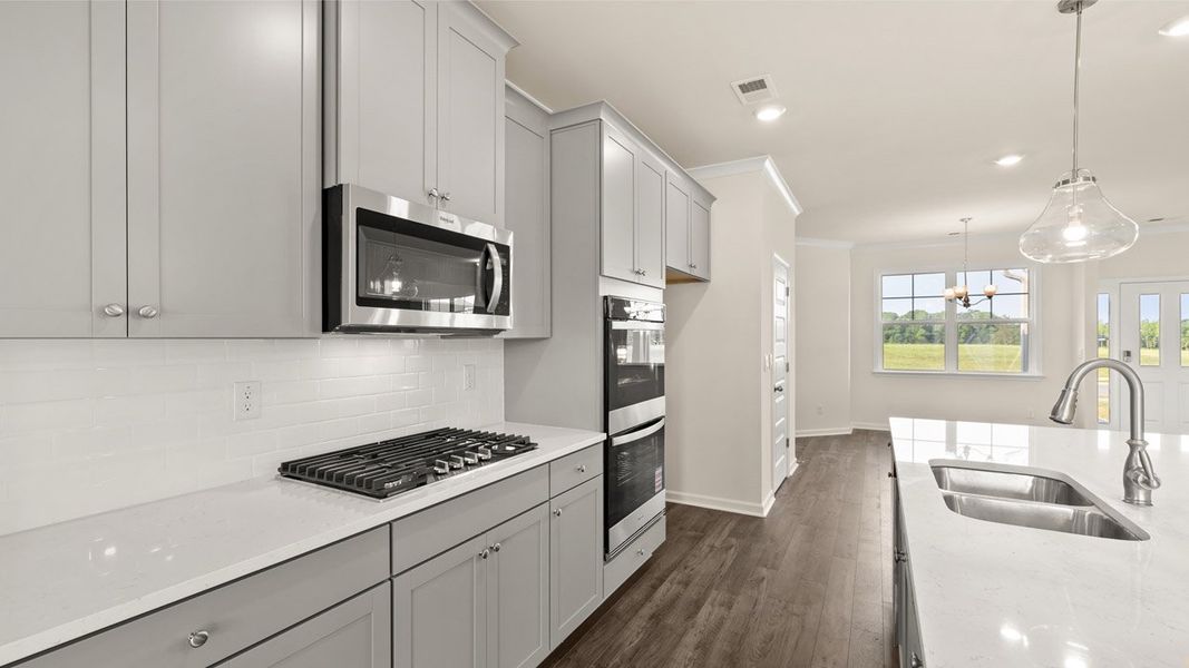 Representative furnished interior of a home built from the Marlene by D.R. Horton in The Gates at Pates Creek, Hampton (Image 10).