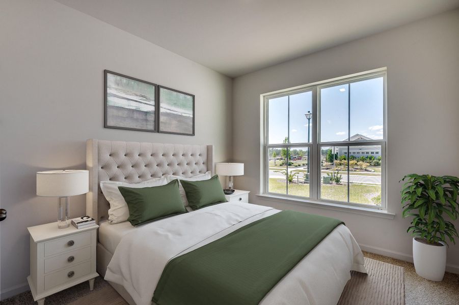 Furnished interior view inside a new home in The Groves of Berkeley, Moncks Corner (Image 7).