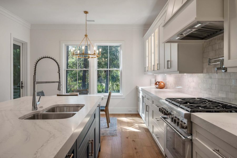 Furnished interior view inside a new home in , Seabrook Island (Image 30).