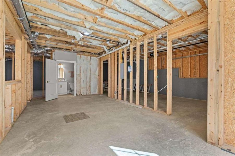 In-progress construction of a new home in , Carrollton, GA (Image 67).