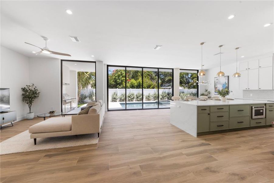 Furnished interior view inside a new home in , Bradenton (Image 42).