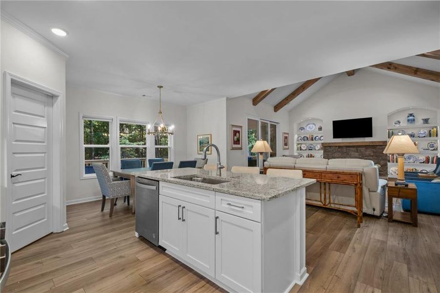 Furnished interior view inside a new home in , Waleska (Image 21).