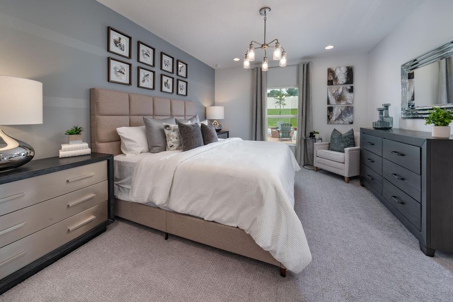 Primary Bedroom | Selby Flex | New Homes in Florida by Landsea Homes