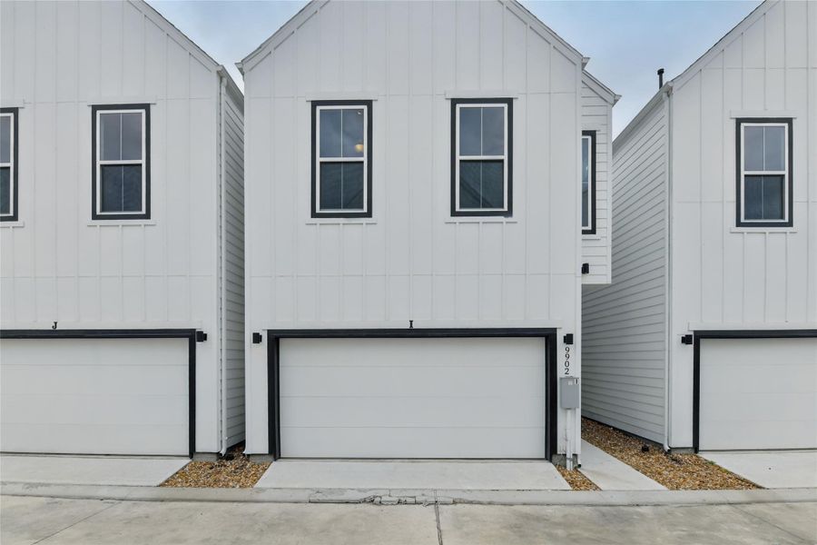 Exterior details and patio area of a home in 9902 Clark, Houston (Image 1). Exterior details and patio area of a home in 9902 Clark, Houston (Image 1).