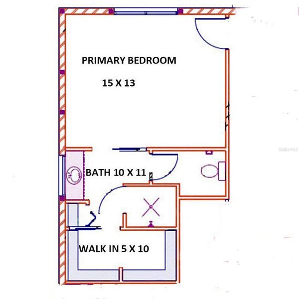 2D floor plan layout of this home in , Plant City, FL (Image 4). 2D floor plan layout of this home in , Plant City, FL (Image 4).
