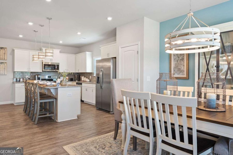 Furnished interior view inside a new home in Maddox Station, Eatonton (Image 9). Furnished interior view inside a new home in Maddox Station, Eatonton (Image 9).