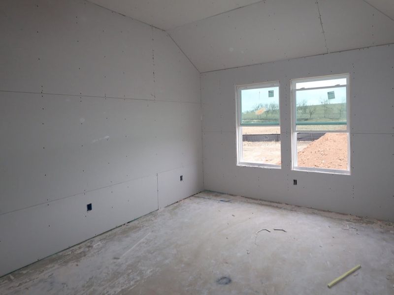 In-progress construction of a new home in Cascades at Onion Creek, Austin, TX (Image 5).