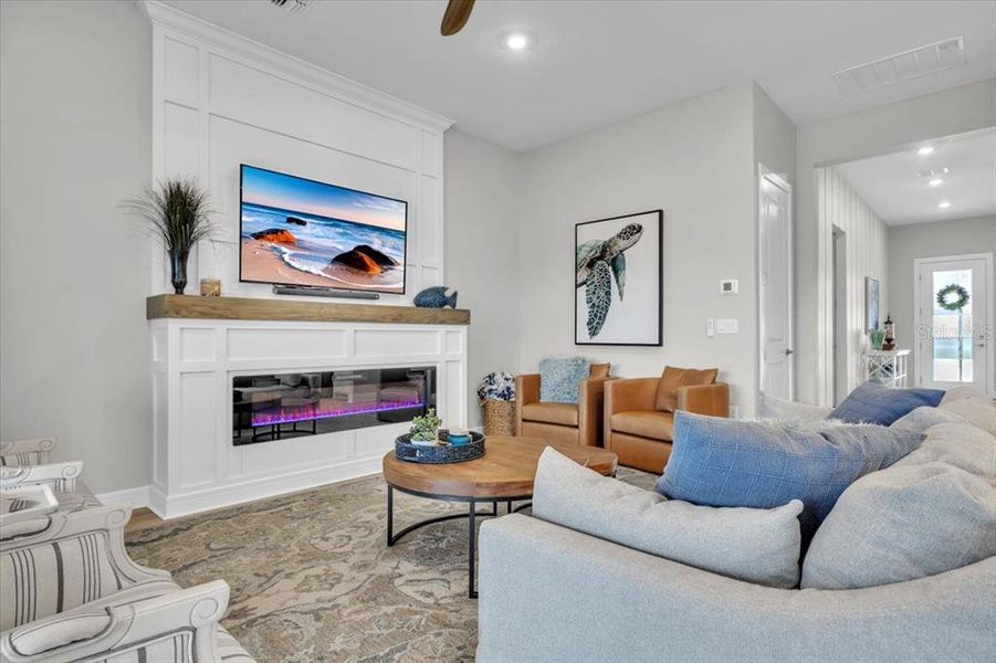 Furnished interior view inside a new home in , Parrish (Image 20).