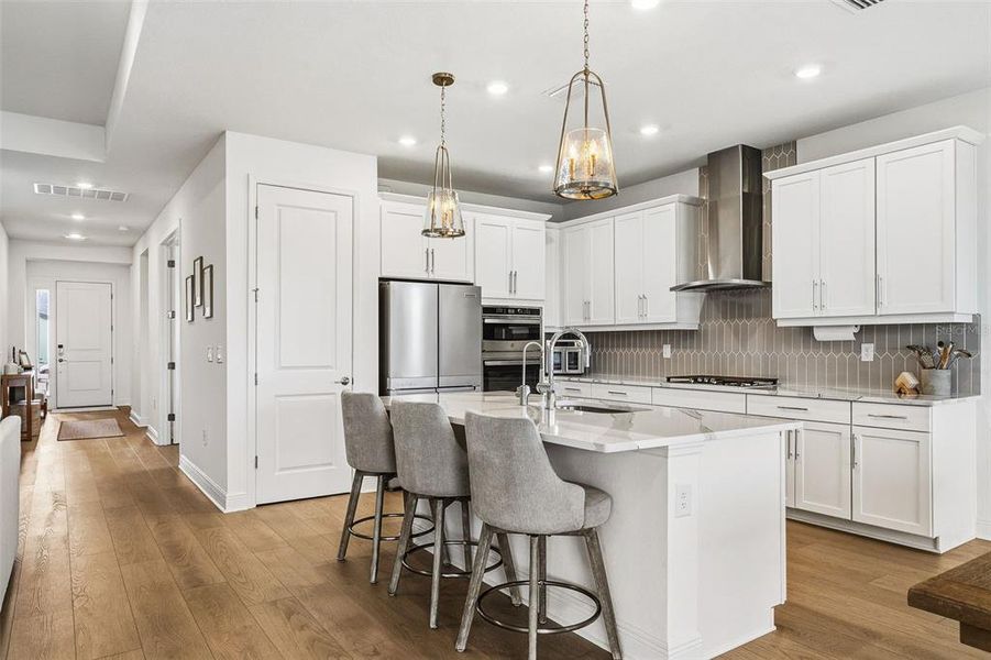 Furnished interior view inside a new home in Sweetwater at Lakewood Ranch, Bradenton (Image 15).