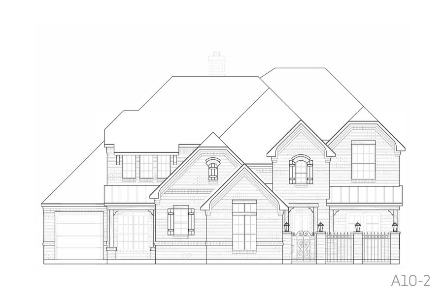 Representative rendering of the exterior for the Carter by John Houston Homes (Image 3). Representative rendering of the exterior for the Carter by John Houston Homes (Image 3).