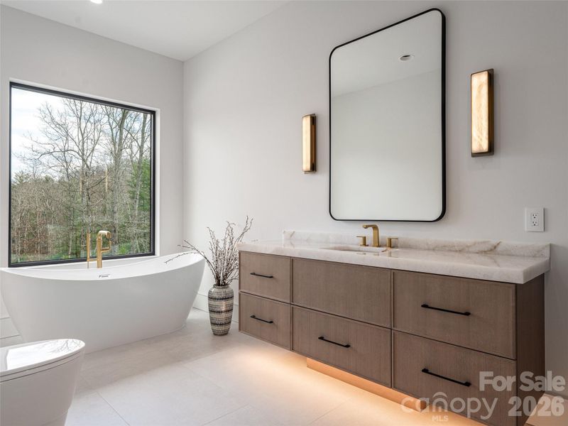 Furnished interior view inside a new home in , Arden (Image 37).