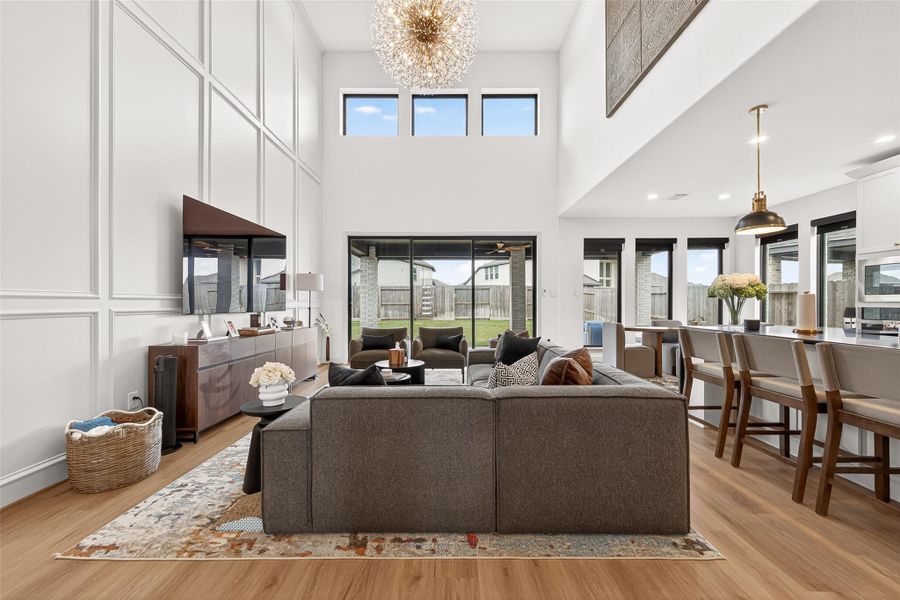 Furnished interior view inside a new home in Candela, Richmond (Image 33).