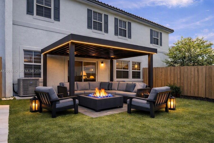 Backyard - Virtually Staged