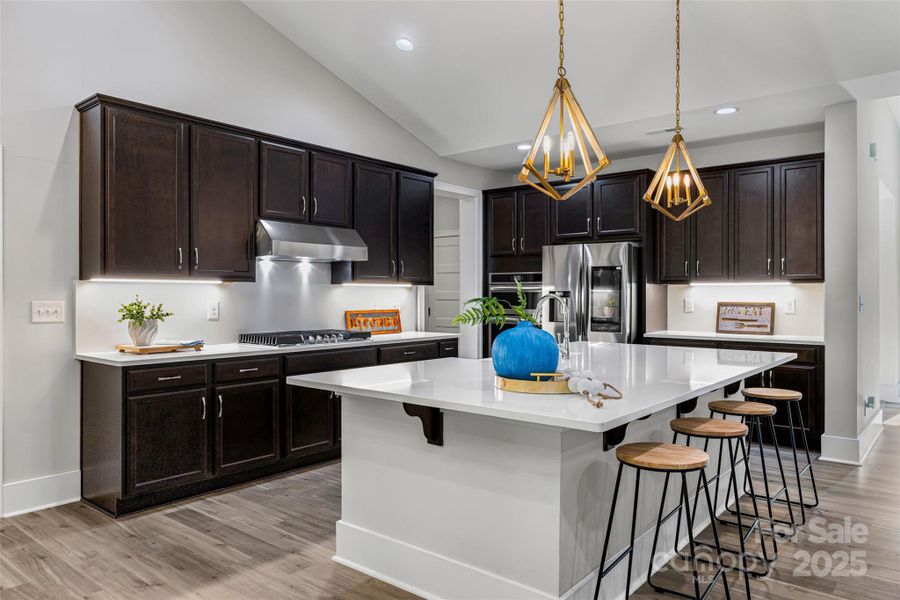 Furnished interior view inside a new home in , Clover (Image 13).