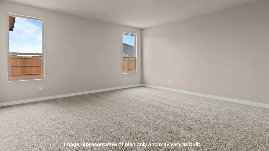 Spacious, unfurnished interior of a new home in Homestead at Parks Bell Ranch, Odessa (Image 13).