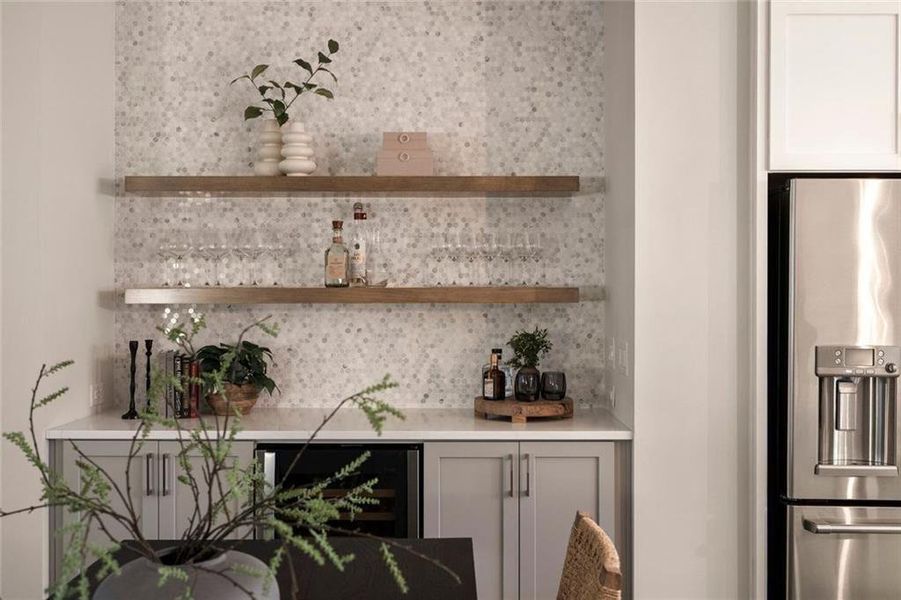 Close-up of interior finishes inside a home in Towns on Thompson, Alpharetta (Image 27).