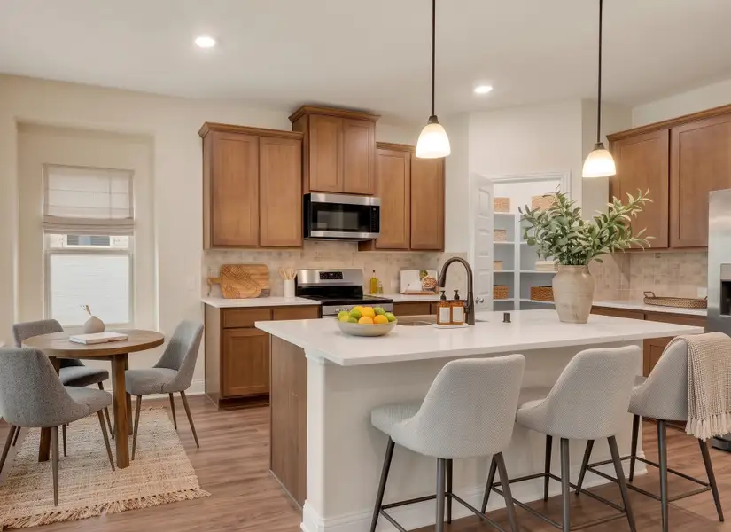 Furnished interior view inside a new home in Summerwood, Red Oak (Image 6).