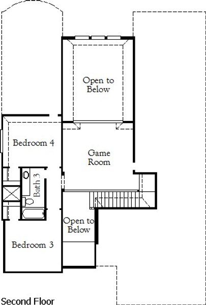 Includes Master Bath Suite Option, Optional Stair Parts, 8' Front Door Option (May Change WindowsPer Plan)