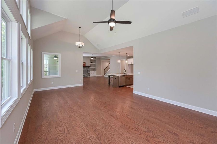 Spacious, unfurnished interior of a new home in , Douglasville (Image 50).