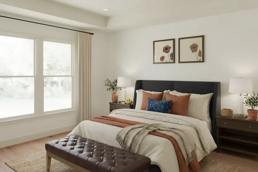 Furnished interior view inside a new home in Stonehaven, Winder (Image 27).