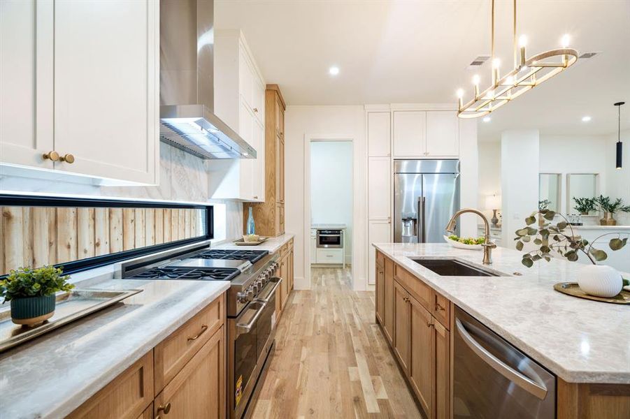 Furnished interior view inside a new home in , Dallas (Image 12).