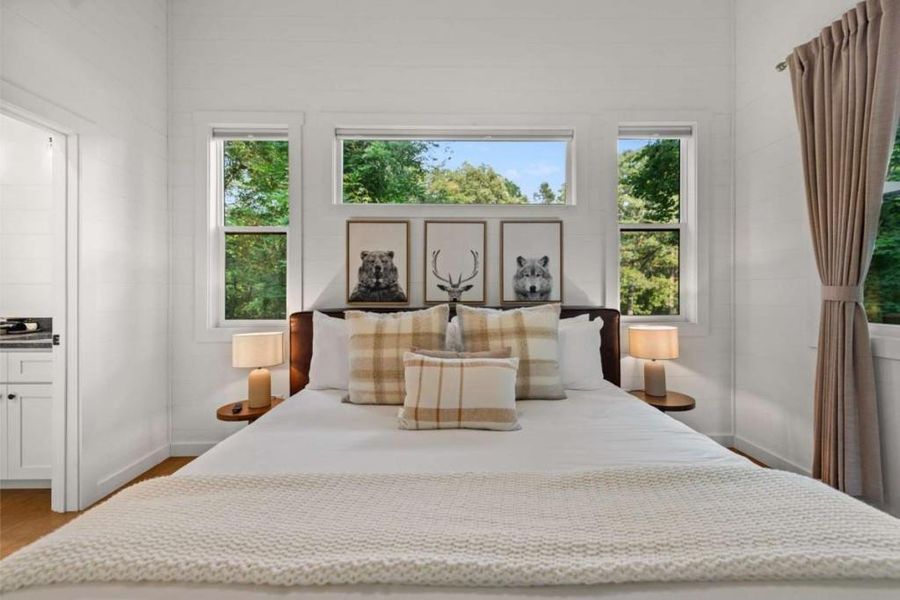Furnished interior view inside a new home in , Morganton (Image 32).