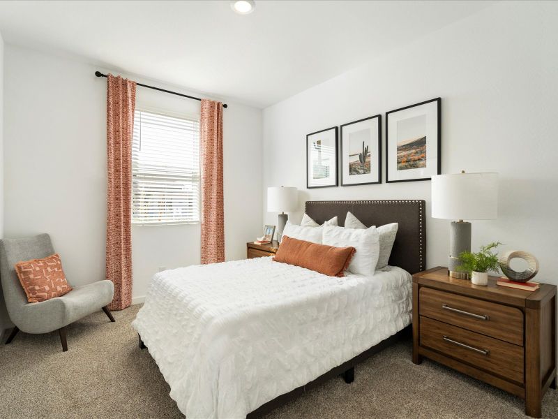 The Jubilee floorplan image modeled at Bella Vista Trails.