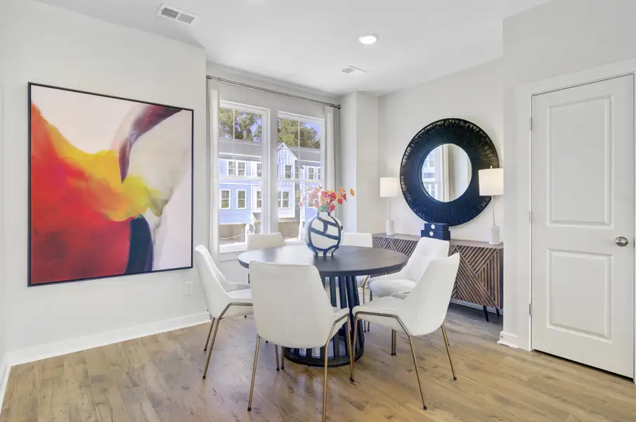 Furnished interior view inside a new home in , Johns Island (Image 7).