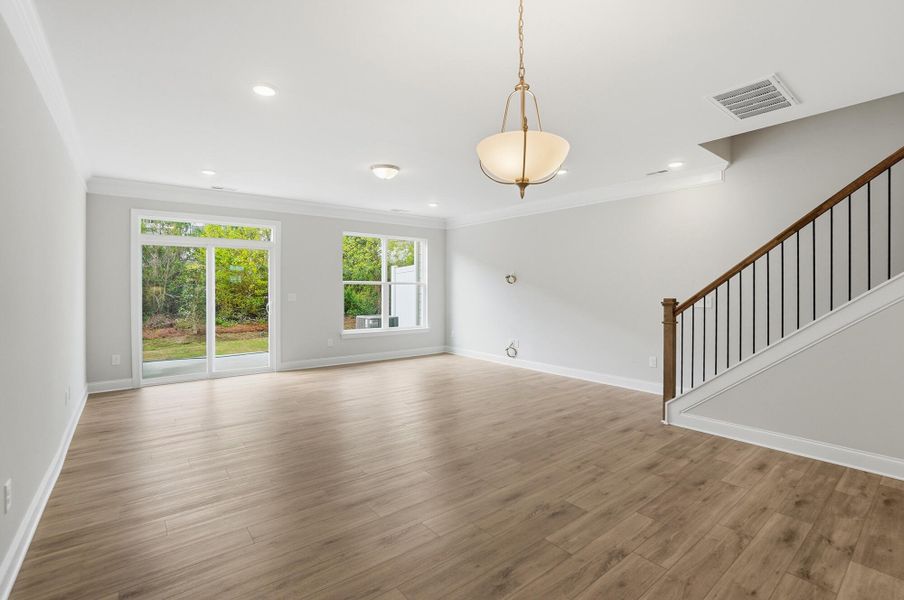 Spacious, unfurnished interior of a new home in Harrisburg Village Townhomes, Harrisburg (Image 22).