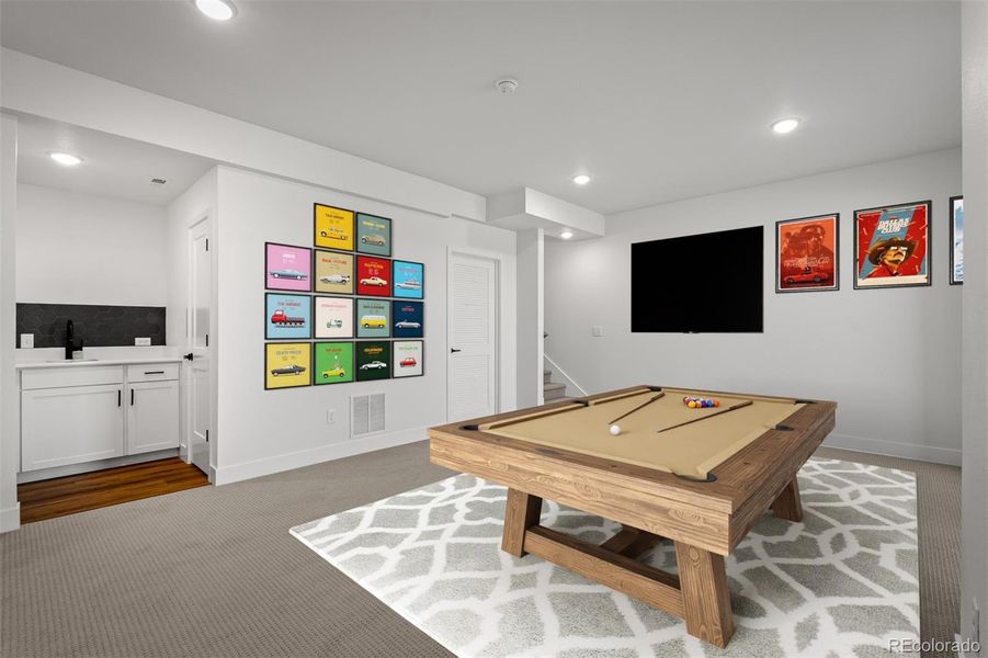 Furnished interior view inside a new home in Revel Crossing at Wolf Ranch - The Panorama Collection, Colorado Springs (Image 29).