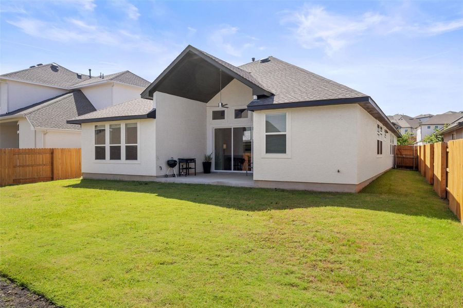 Minutes to Bee Cave, easy commute to Austin. Move-in ready — a rare offering of near-new construction in one of the area's most sought-after communities.