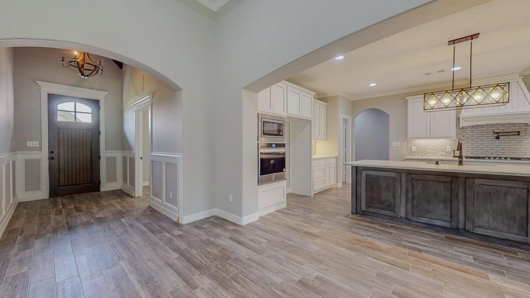 Furnished interior view inside a new home in , Beaumont (Image 25).