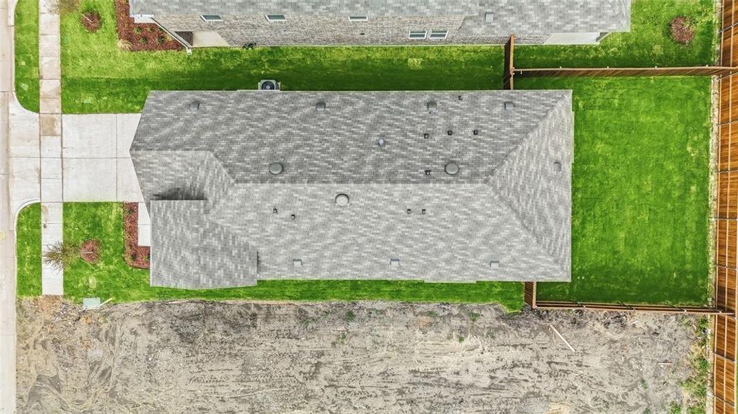 Aerial view of property and surrounding area