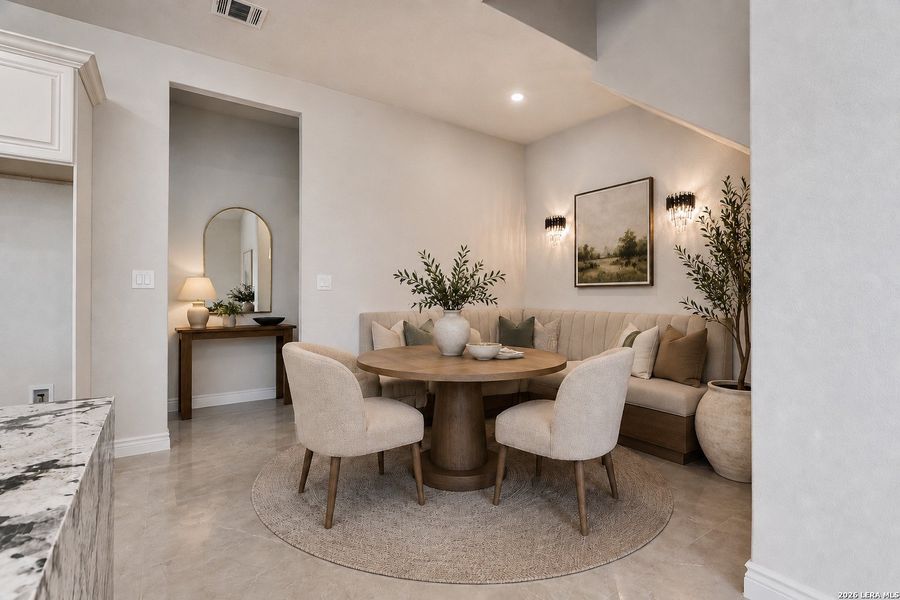 Furnished interior view inside a new home in , Atascosa (Image 11).
