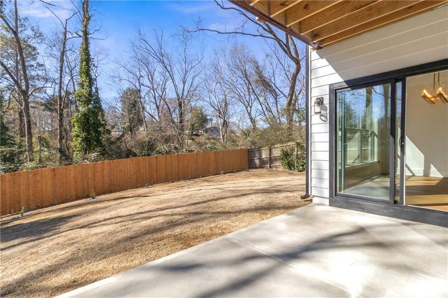 Exterior details and patio area of a home in , Hoschton (Image 38). Exterior details and patio area of a home in , Hoschton (Image 38).
