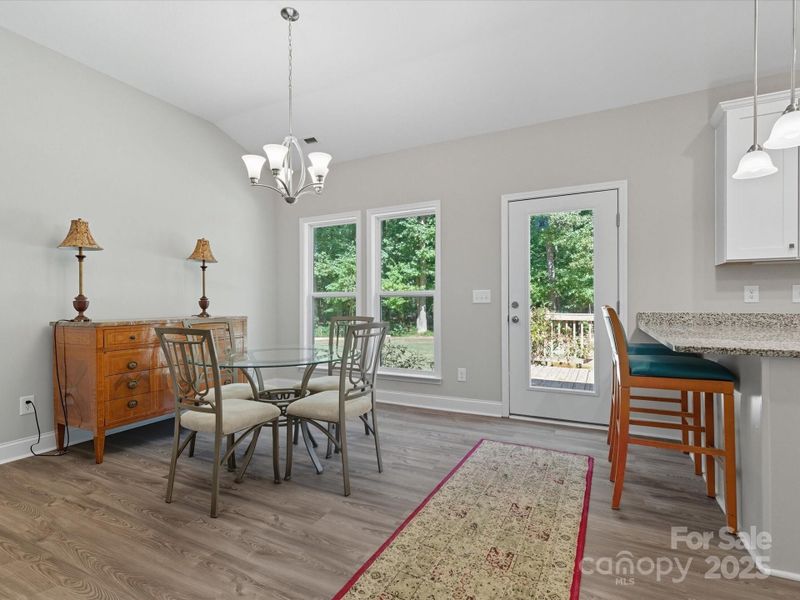 Furnished interior view inside a new home in , Wingate (Image 5).