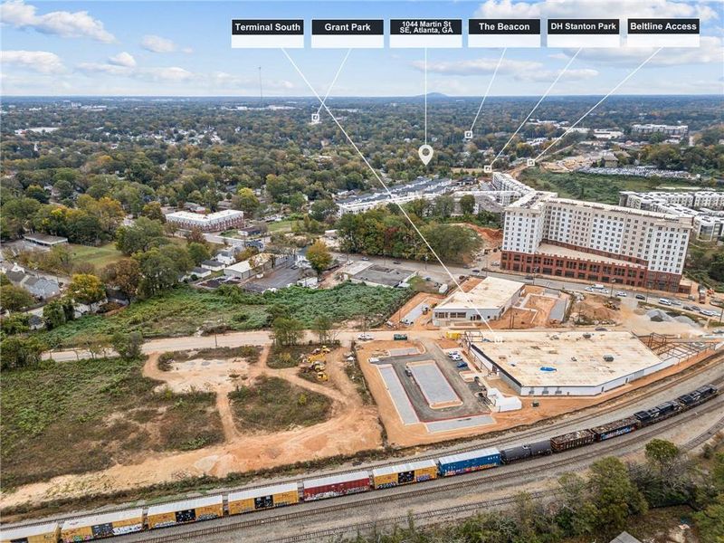 Site preparation for new homesites in , Atlanta (Image 3).