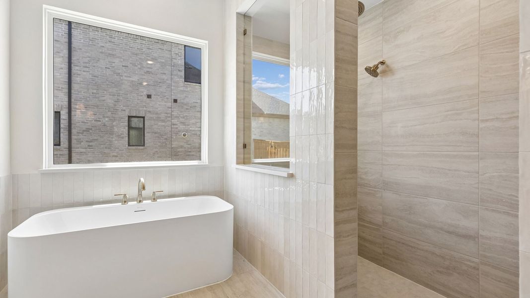 Representative furnished interior of a home built from the Custom by Southgate Homes in Prosper Ridge, Prosper (Image 7).