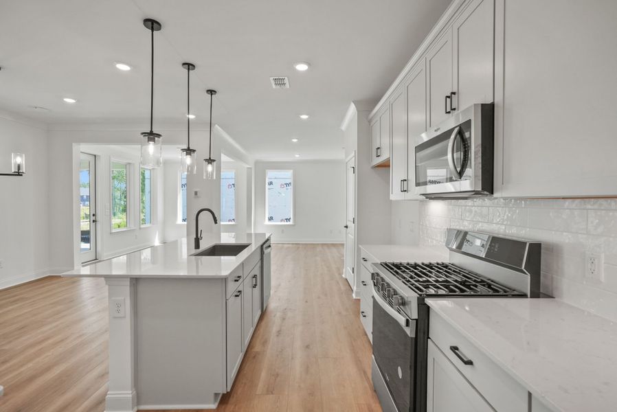 Representative furnished interior of a home built from the Billander by Pulte Homes in Cannon Run, Concord (Image 11).