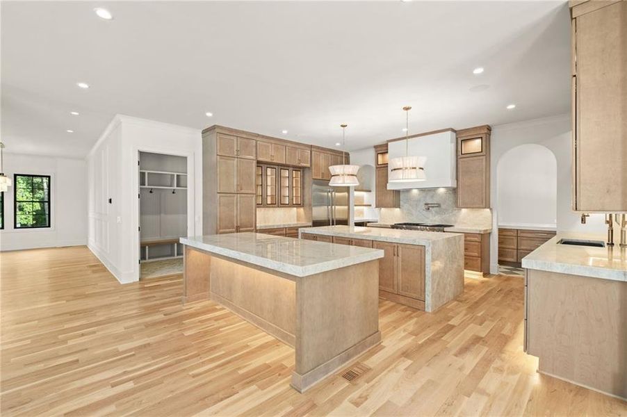 Furnished interior view inside a new home in , Marietta (Image 6).