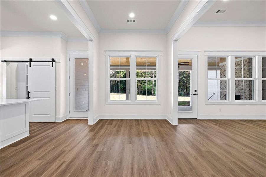 Spacious, unfurnished interior of a new home in , Fayetteville (Image 19).