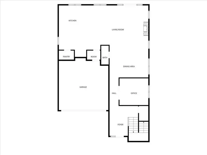 2D floor plan layout of this home in , Atlanta, GA (Image 7).
