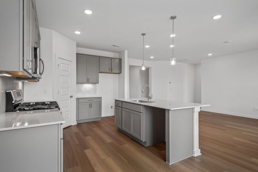 Representative furnished interior of a home built from the The Asheville C by Davidson Homes LLC in Calista Farms, White House (Image 9).