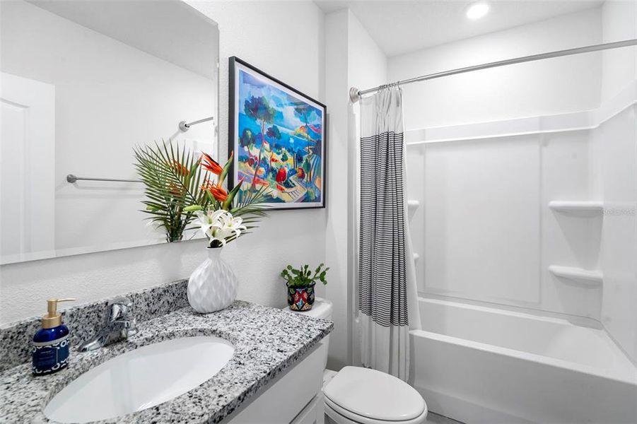 Furnished interior view inside a new home in Oak Leaf Preserve, New Smyrna Beach (Image 14). Furnished interior view inside a new home in Oak Leaf Preserve, New Smyrna Beach (Image 14).