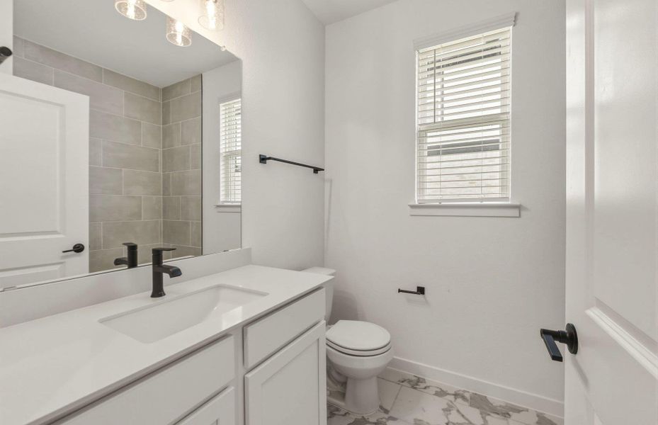 Furnished interior view inside a new home in Sunfield, Buda (Image 8). Furnished interior view inside a new home in Sunfield, Buda (Image 8).